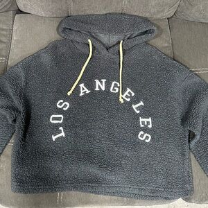Nice plush heavy sweatshirt, very soft